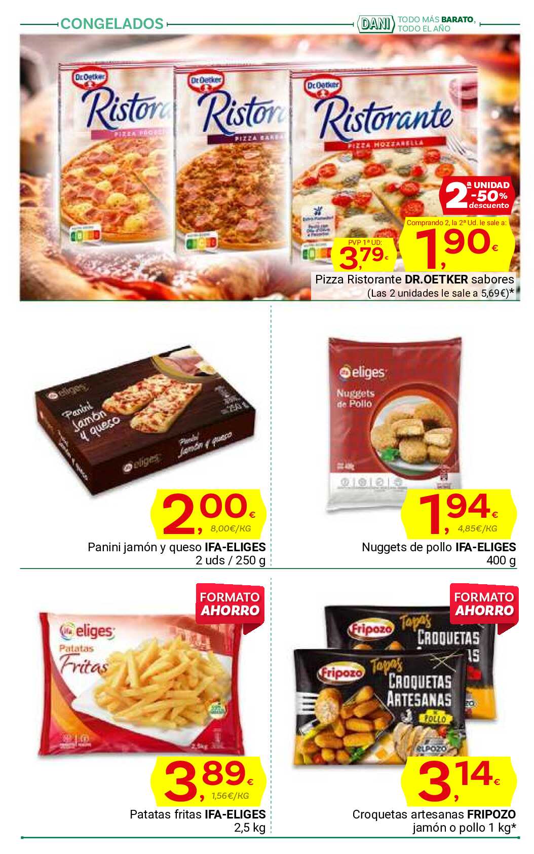 Al buen tiempo buenos precios Supermercado Dani. Página 20