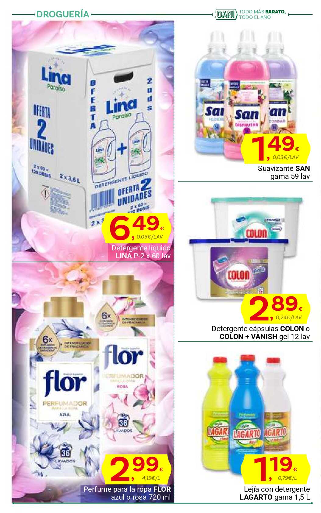 Al buen tiempo buenos precios Supermercado Dani. Página 26
