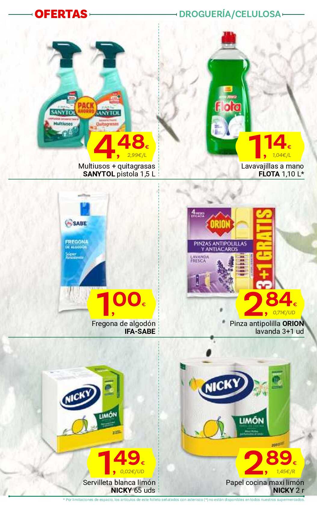 Al buen tiempo buenos precios Supermercado Dani. Página 27