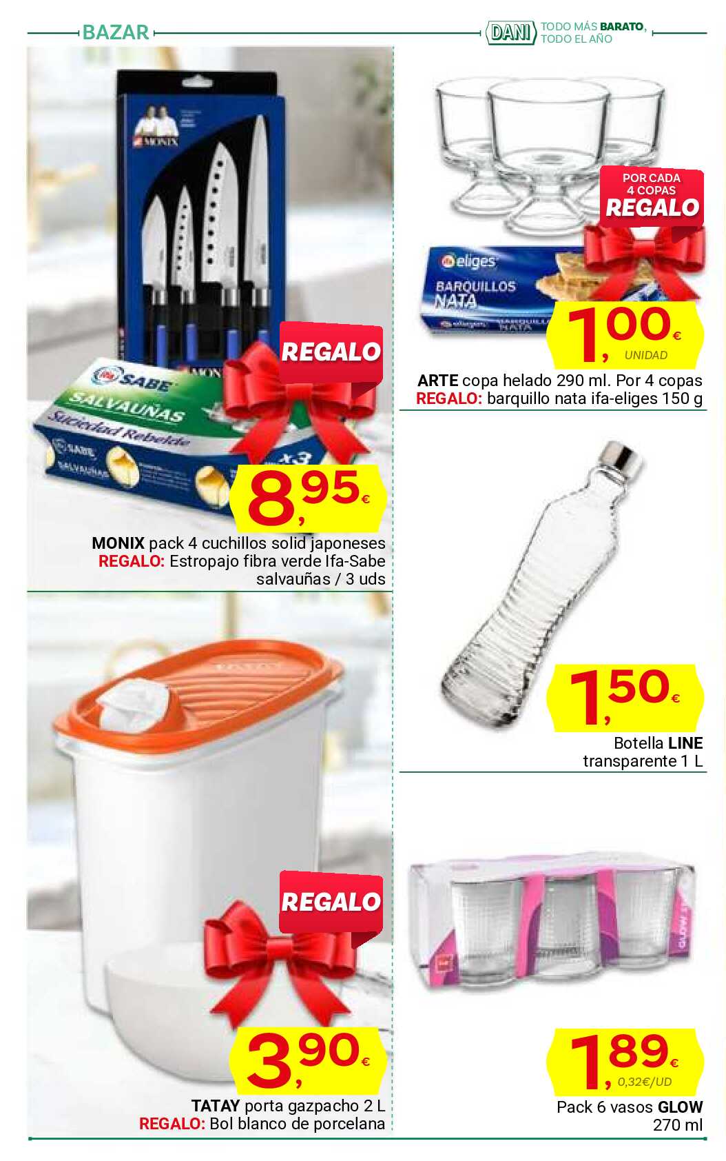 Al buen tiempo buenos precios Supermercado Dani. Página 34