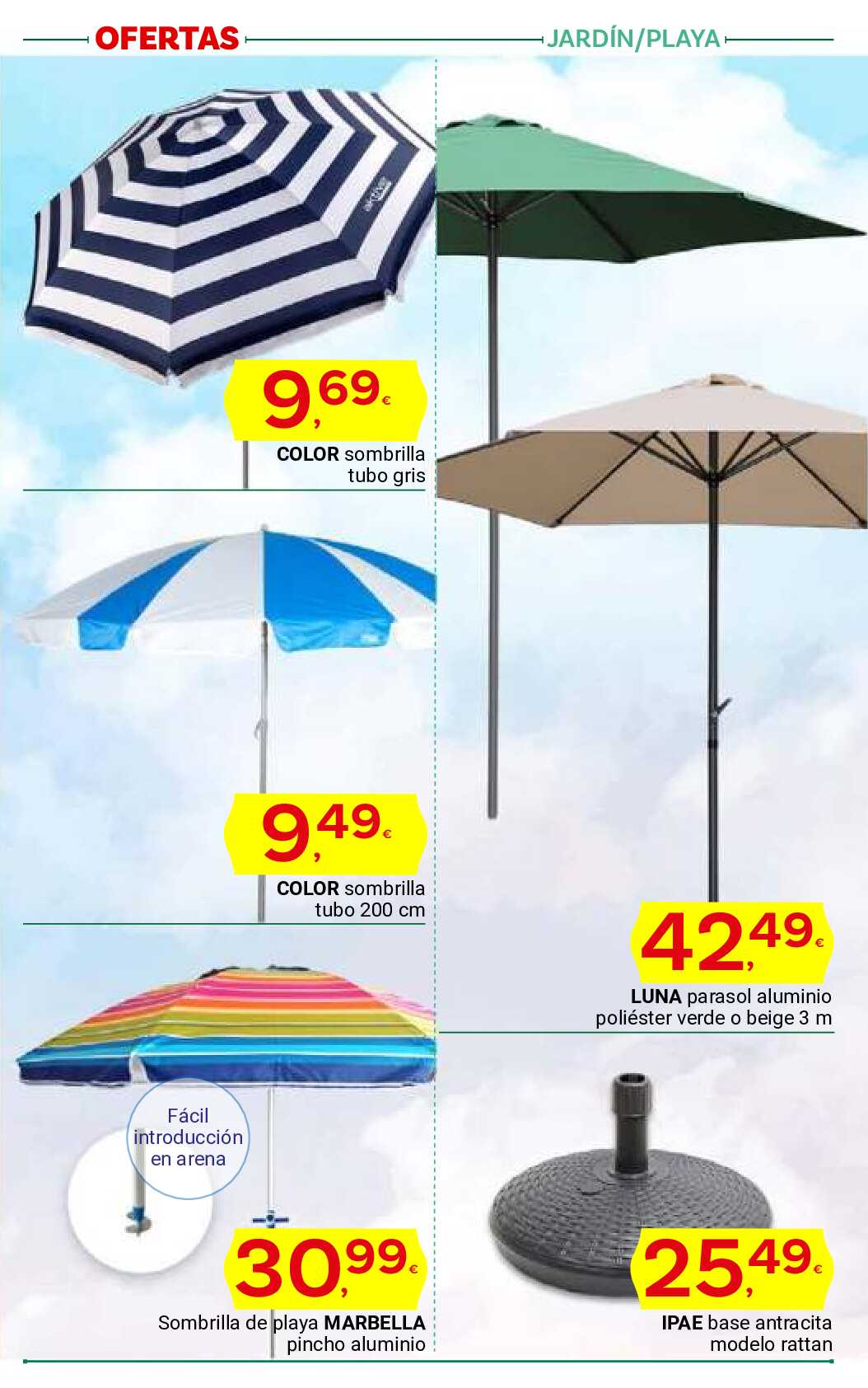 Al buen tiempo buenos precios Supermercado Dani. Página 39