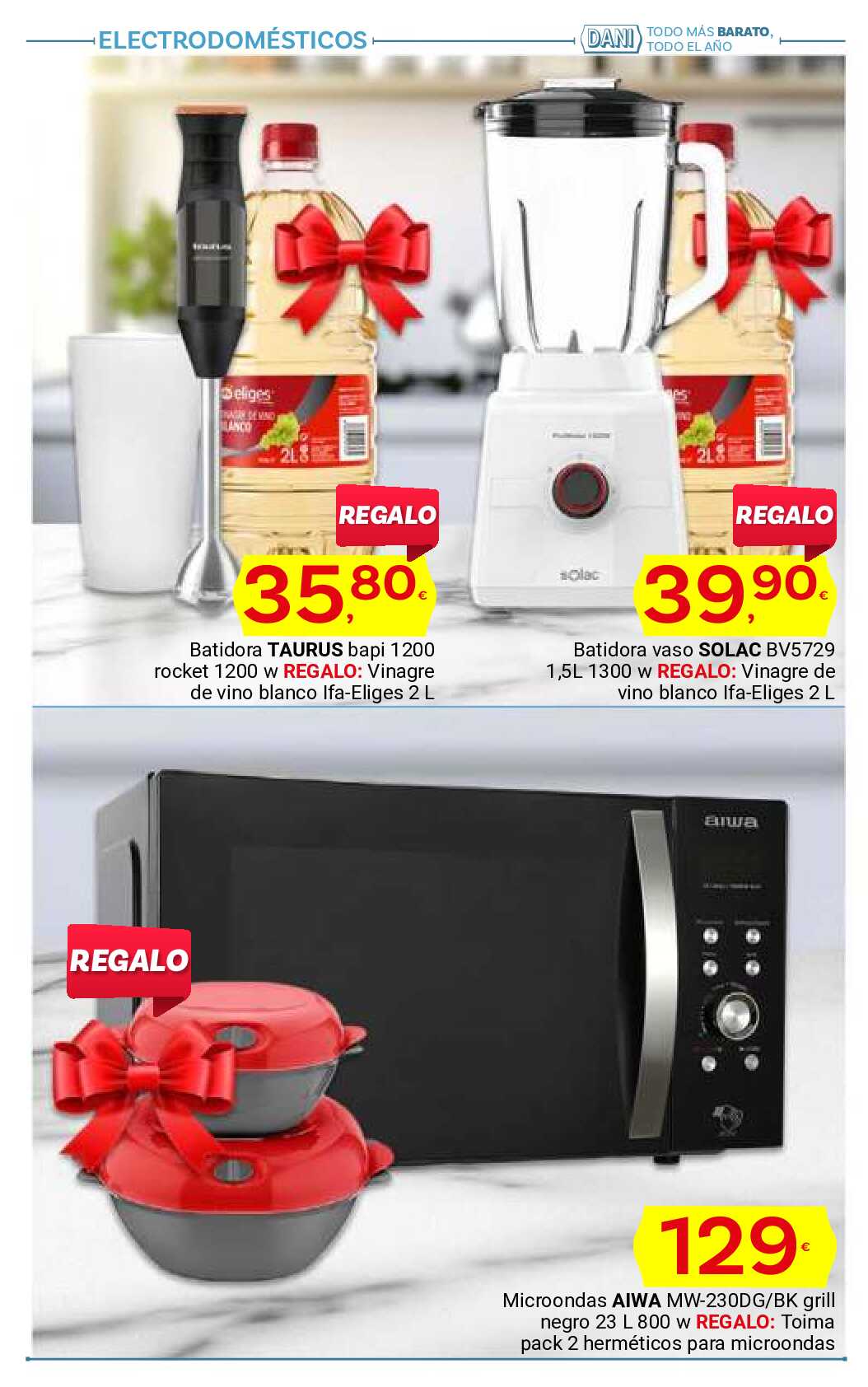 Al buen tiempo buenos precios Supermercado Dani. Página 40