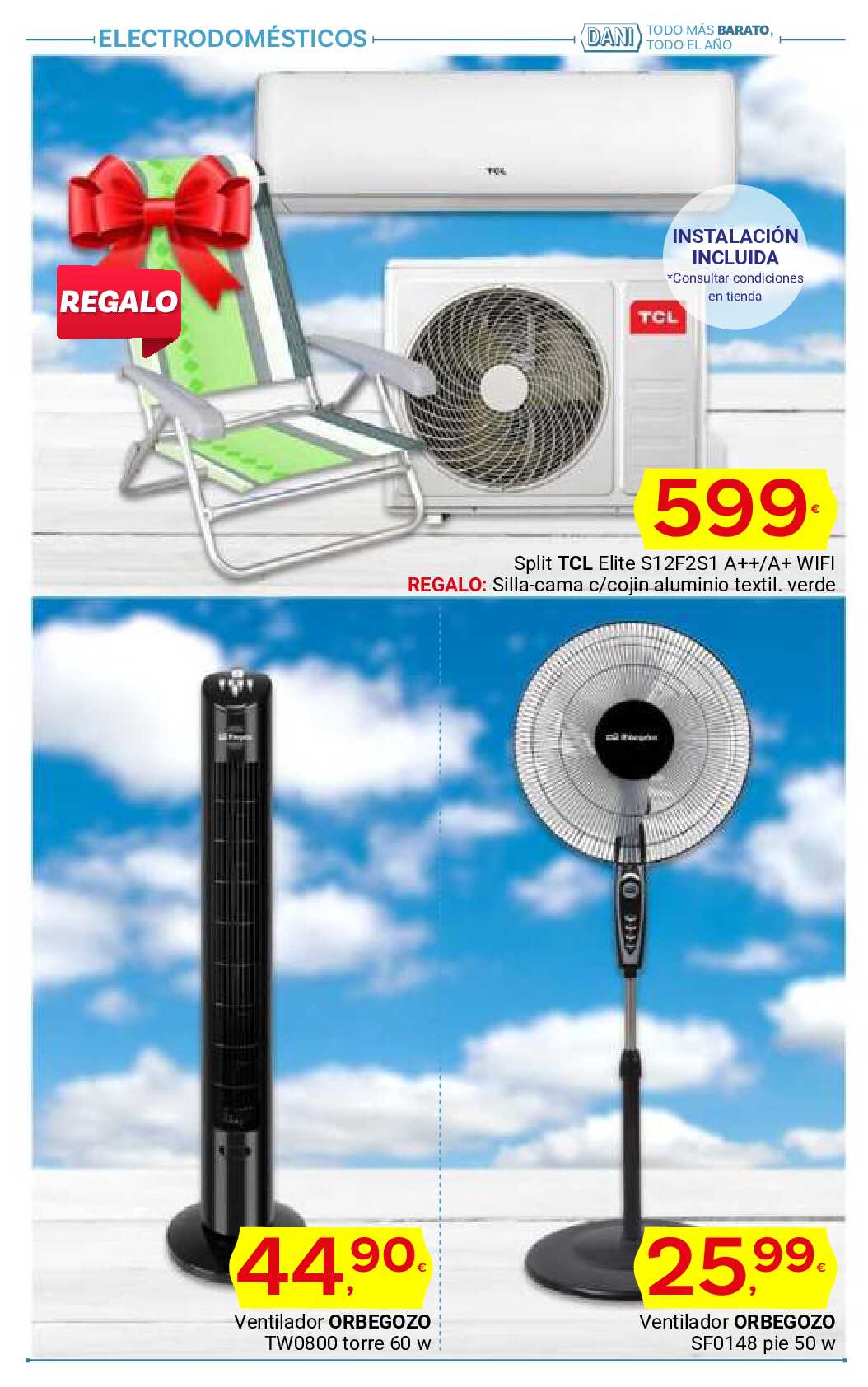 Al buen tiempo buenos precios Supermercado Dani. Página 42