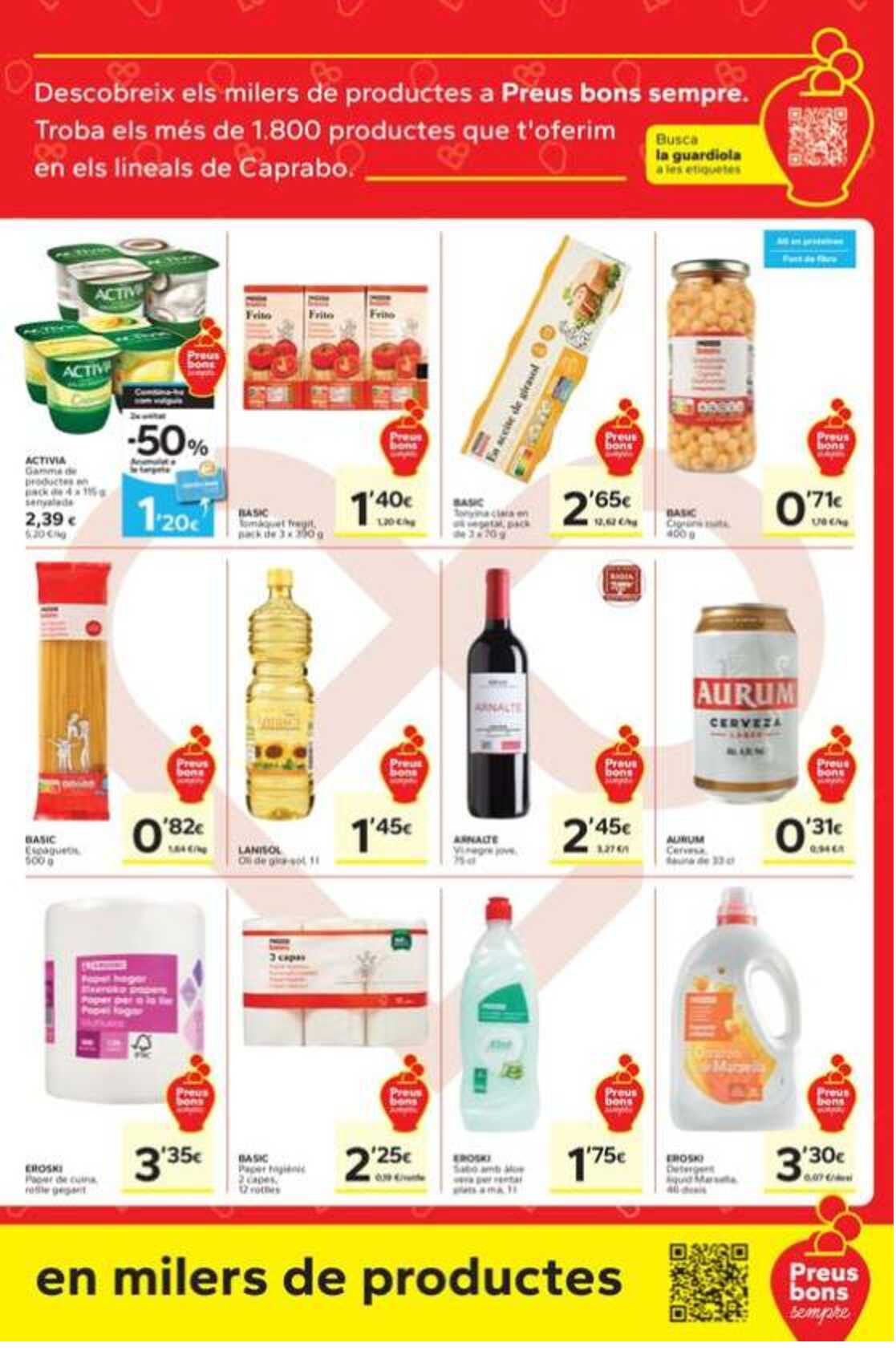 Ofertas quincenales Caprabo. Página 03