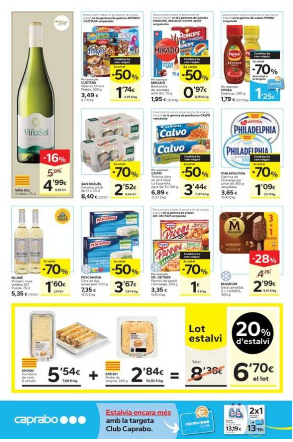 Ofertas quincenales Caprabo. Página 06