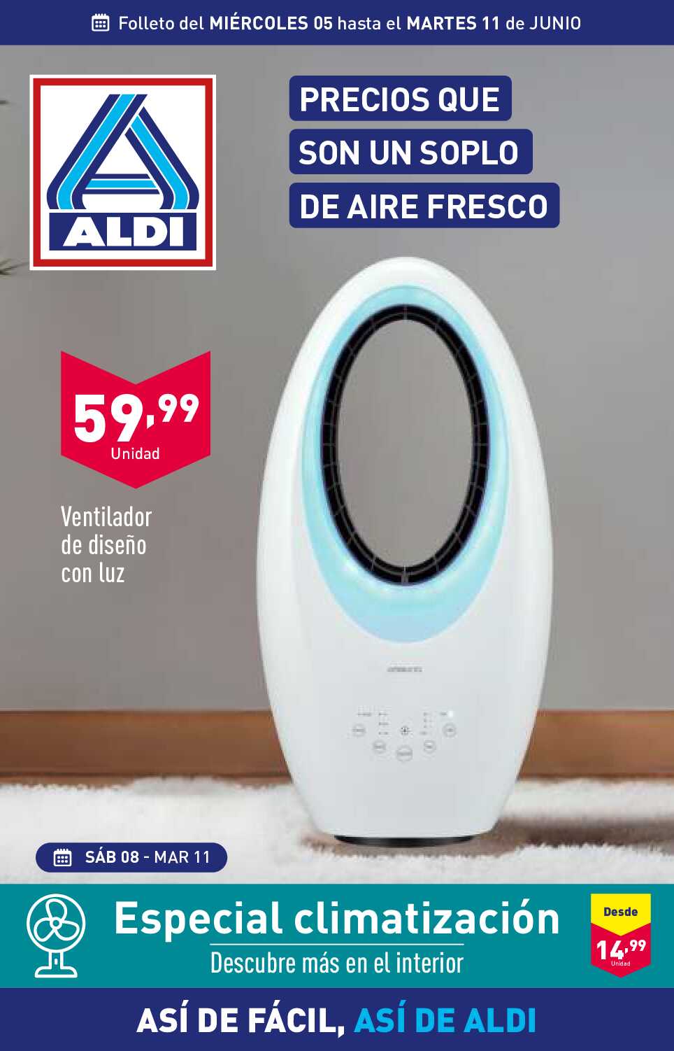 Ofertas semanales Aldi. Página 01