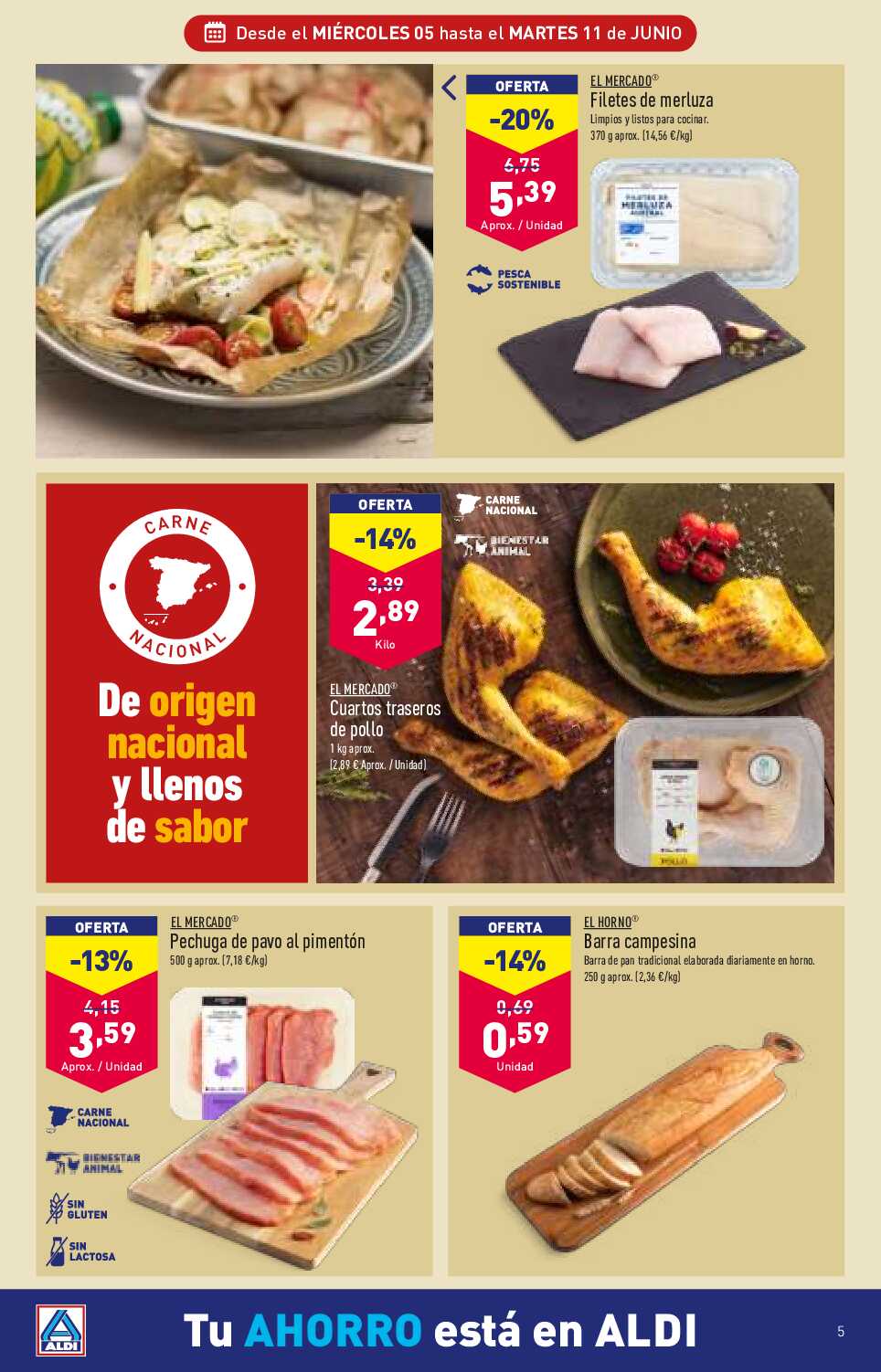 Ofertas semanales Aldi. Página 05