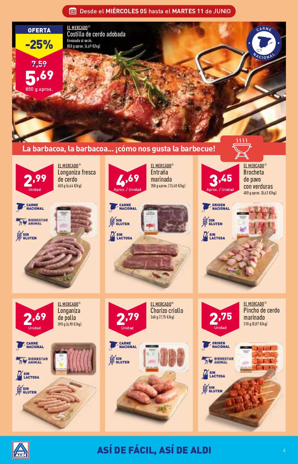 Ofertas semanales Aldi. Página 06