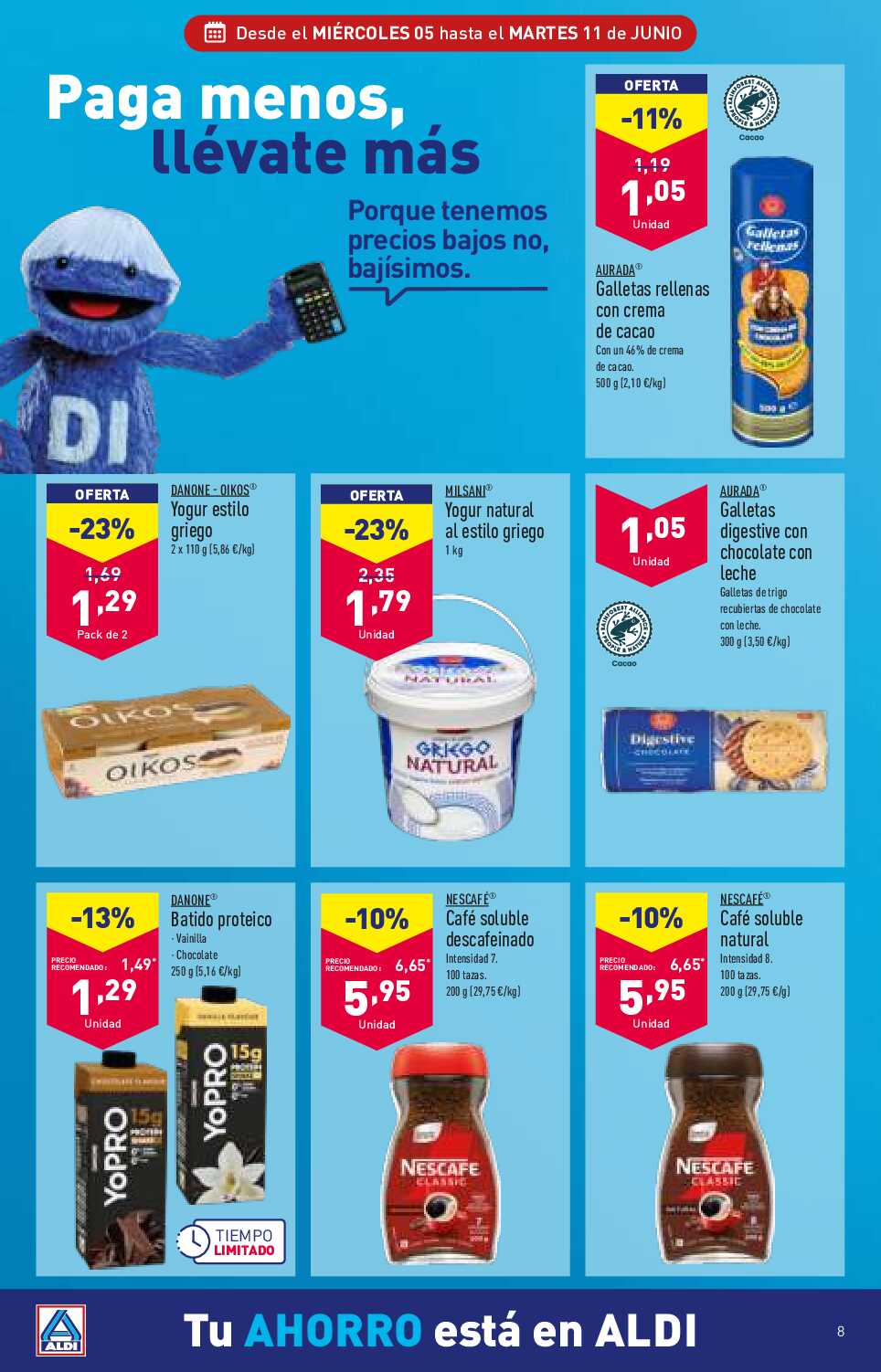 Ofertas semanales Aldi. Página 08