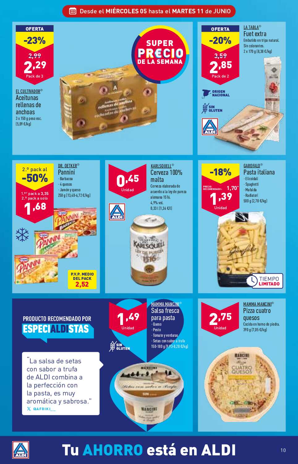 Ofertas semanales Aldi. Página 10
