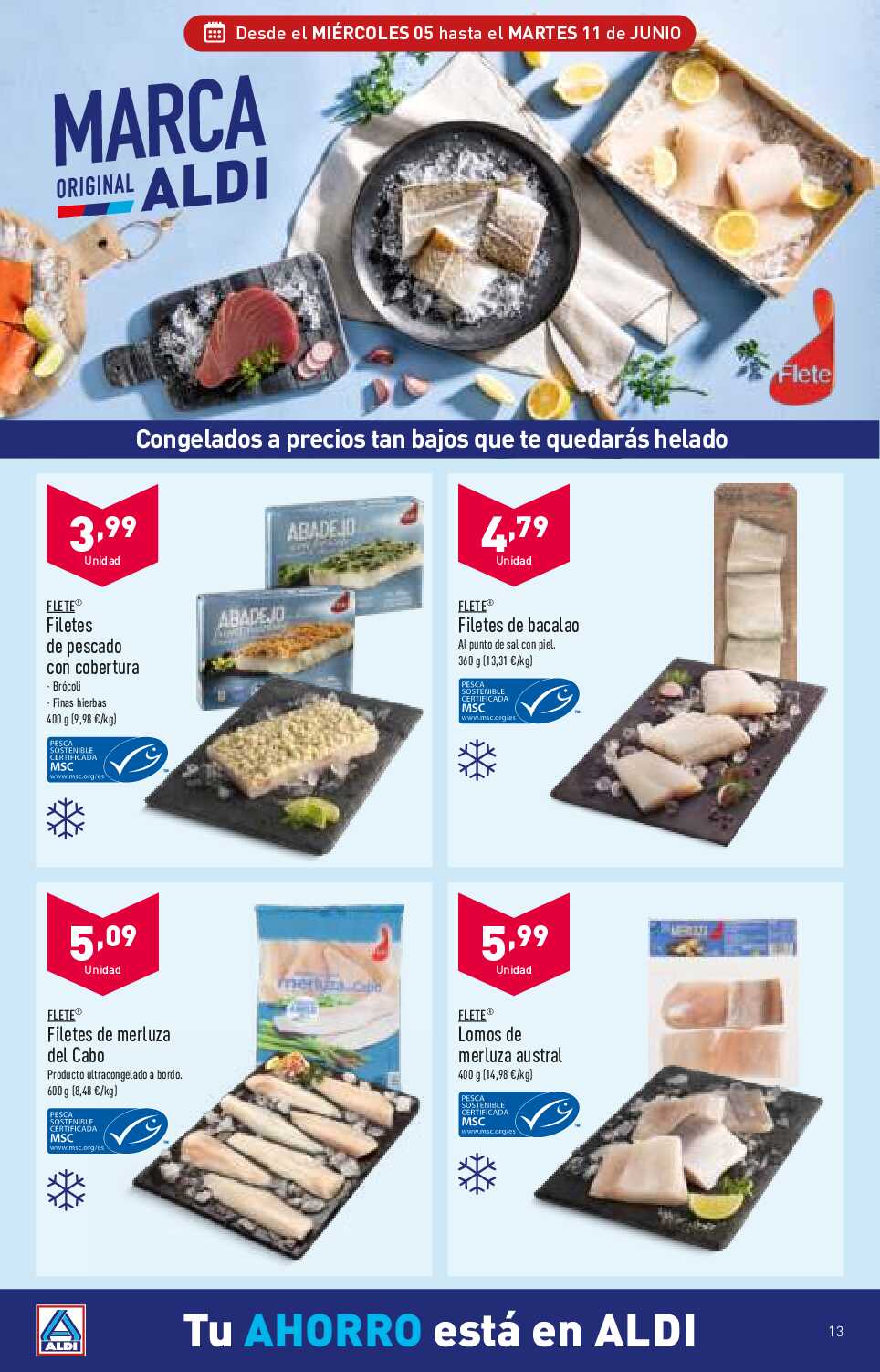 Ofertas semanales Aldi. Página 13