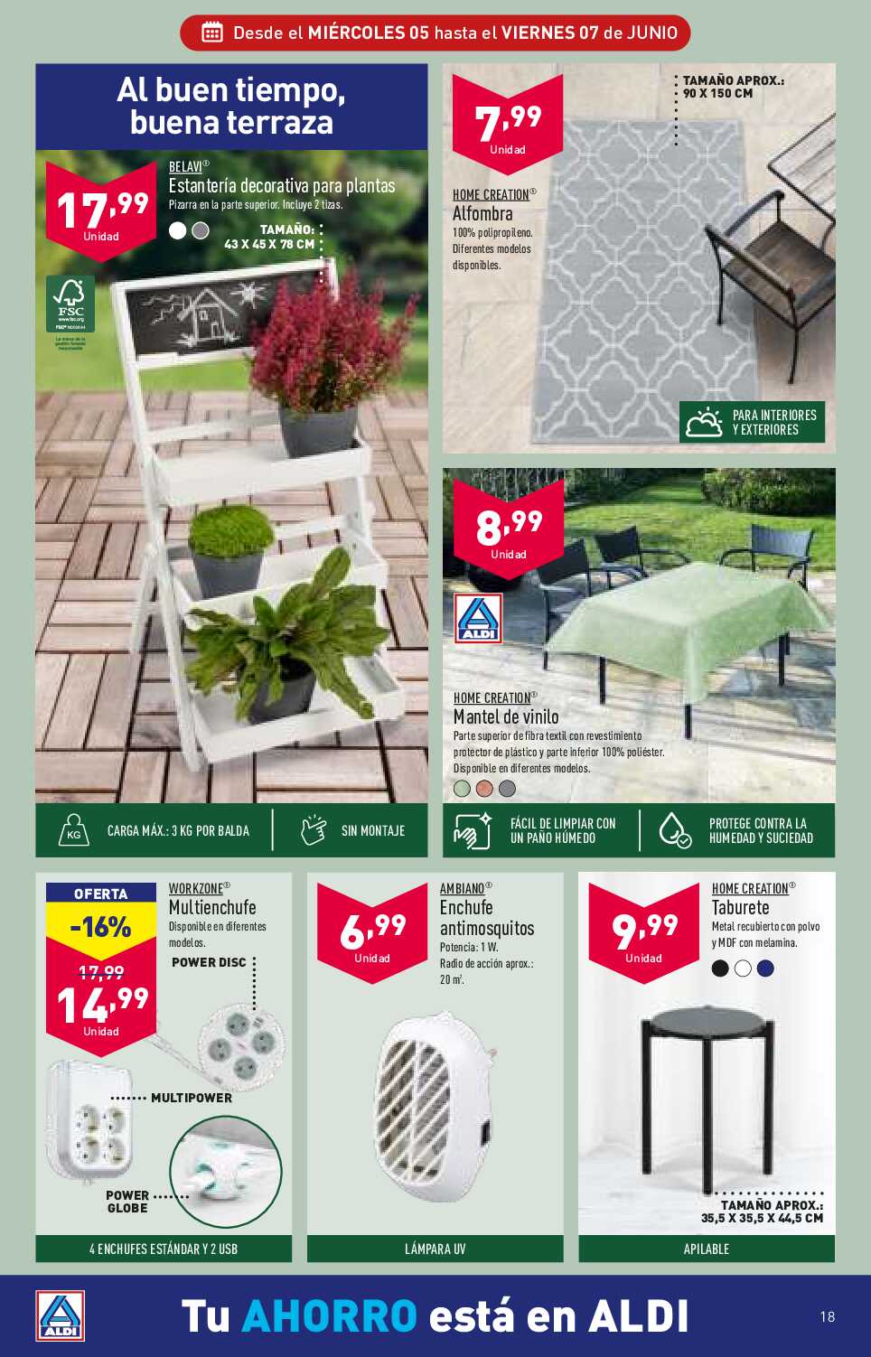 Ofertas semanales Aldi. Página 18