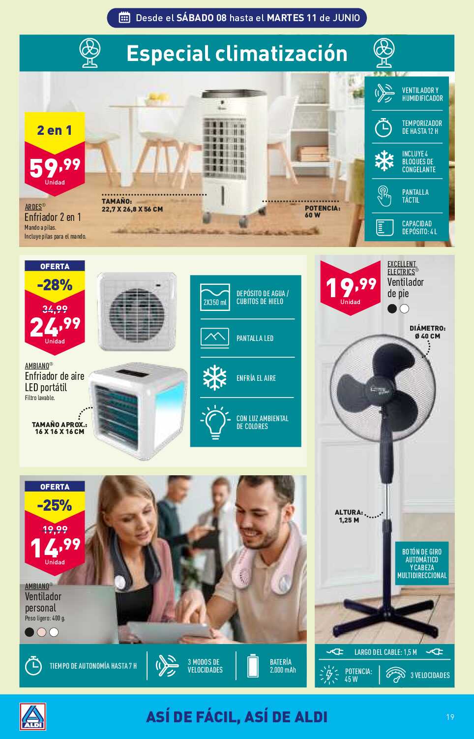 Ofertas semanales Aldi. Página 19