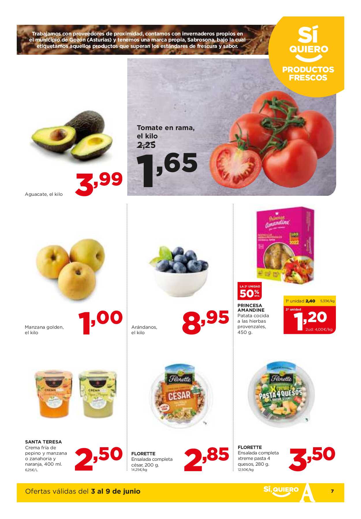 Folleto semanal Alimerka. Página 07