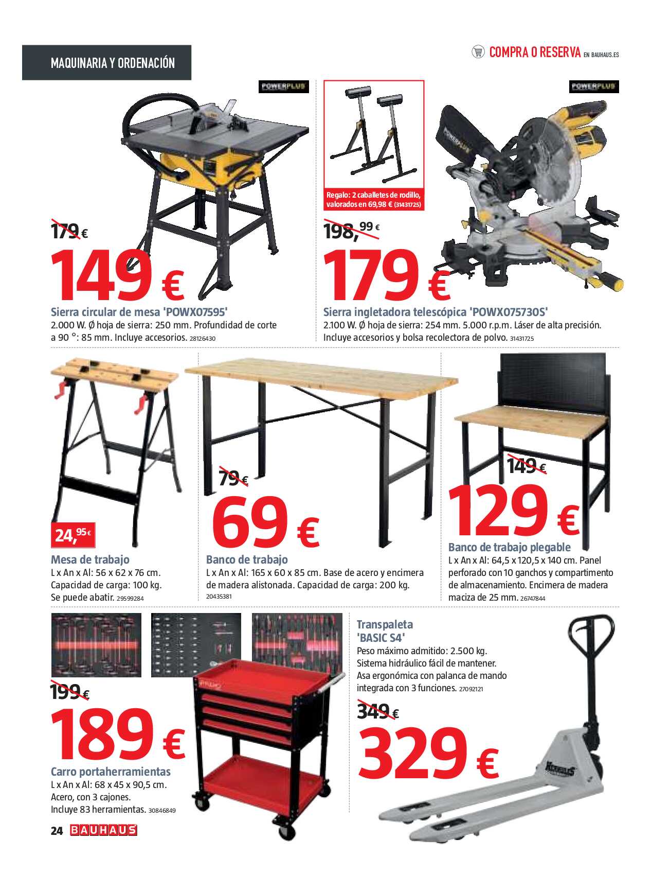 Las mejores ofertas Bauhaus. Página 24