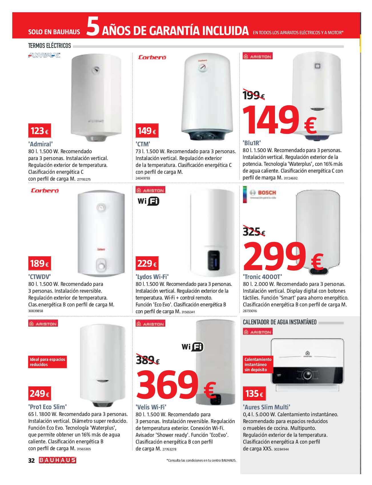 Las mejores ofertas Bauhaus. Página 32