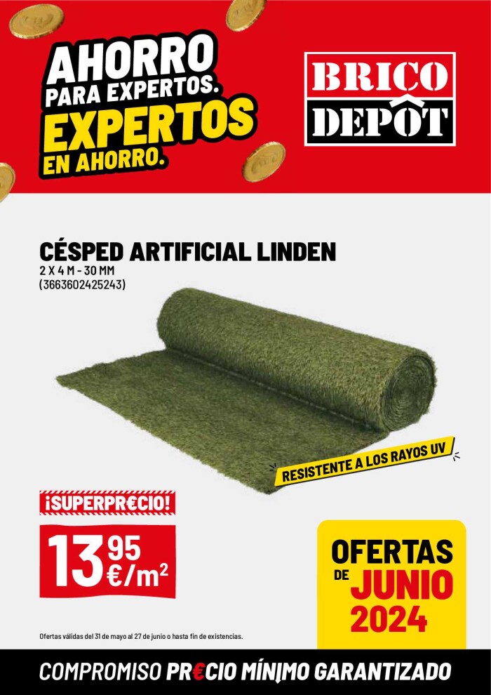Ofertas de junio Brico Depot. Página de portada