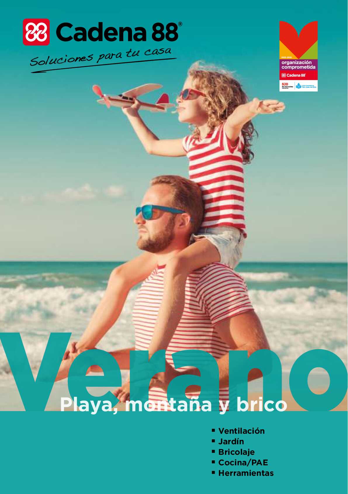 Folleto verano 2024 Cadena 88. Página 01