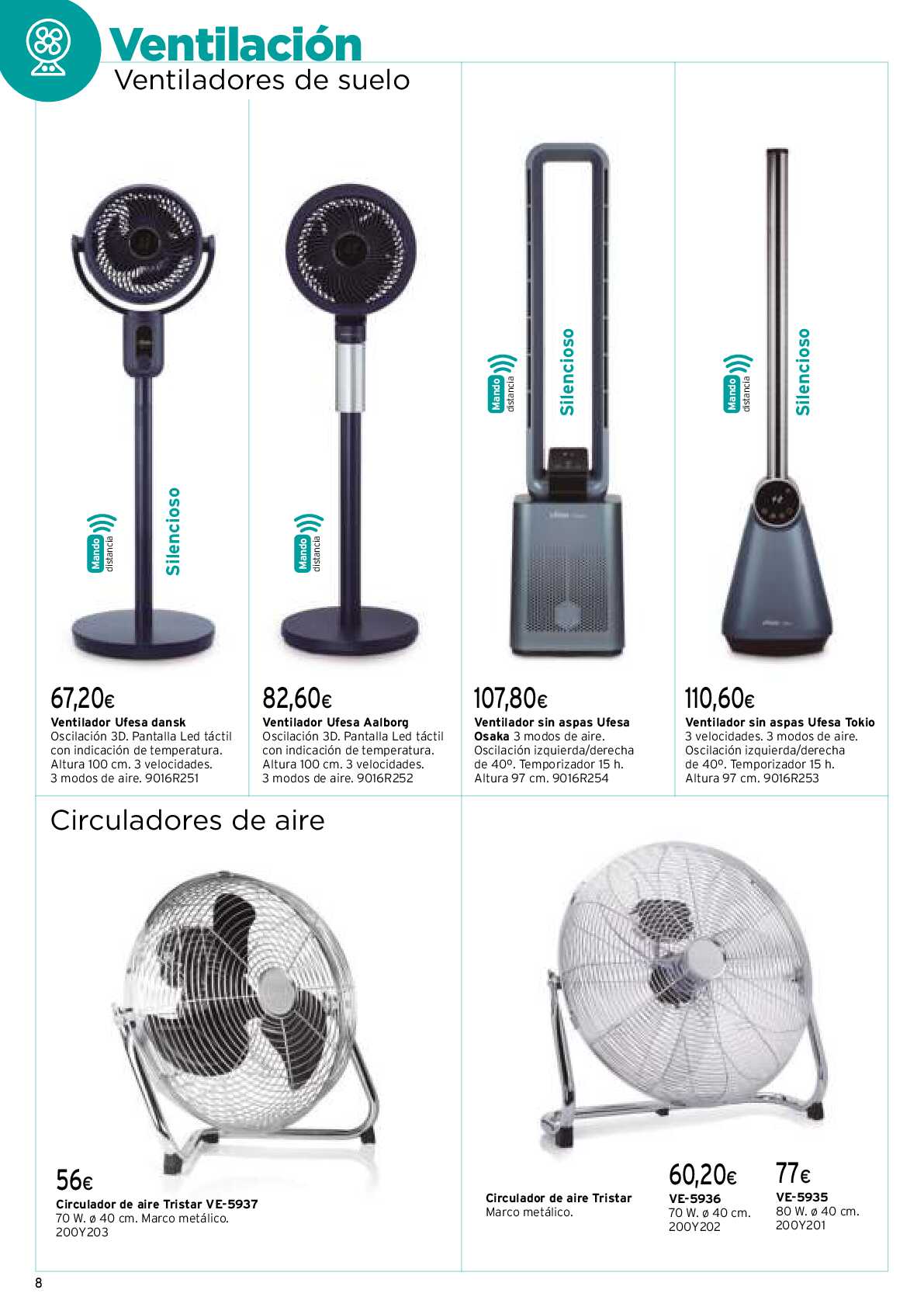 Folleto verano 2024 Cadena 88. Página 08