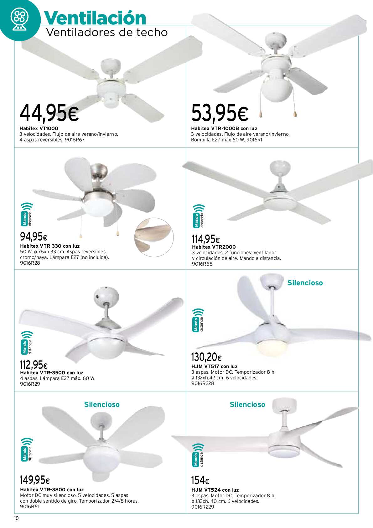 Folleto verano 2024 Cadena 88. Página 10