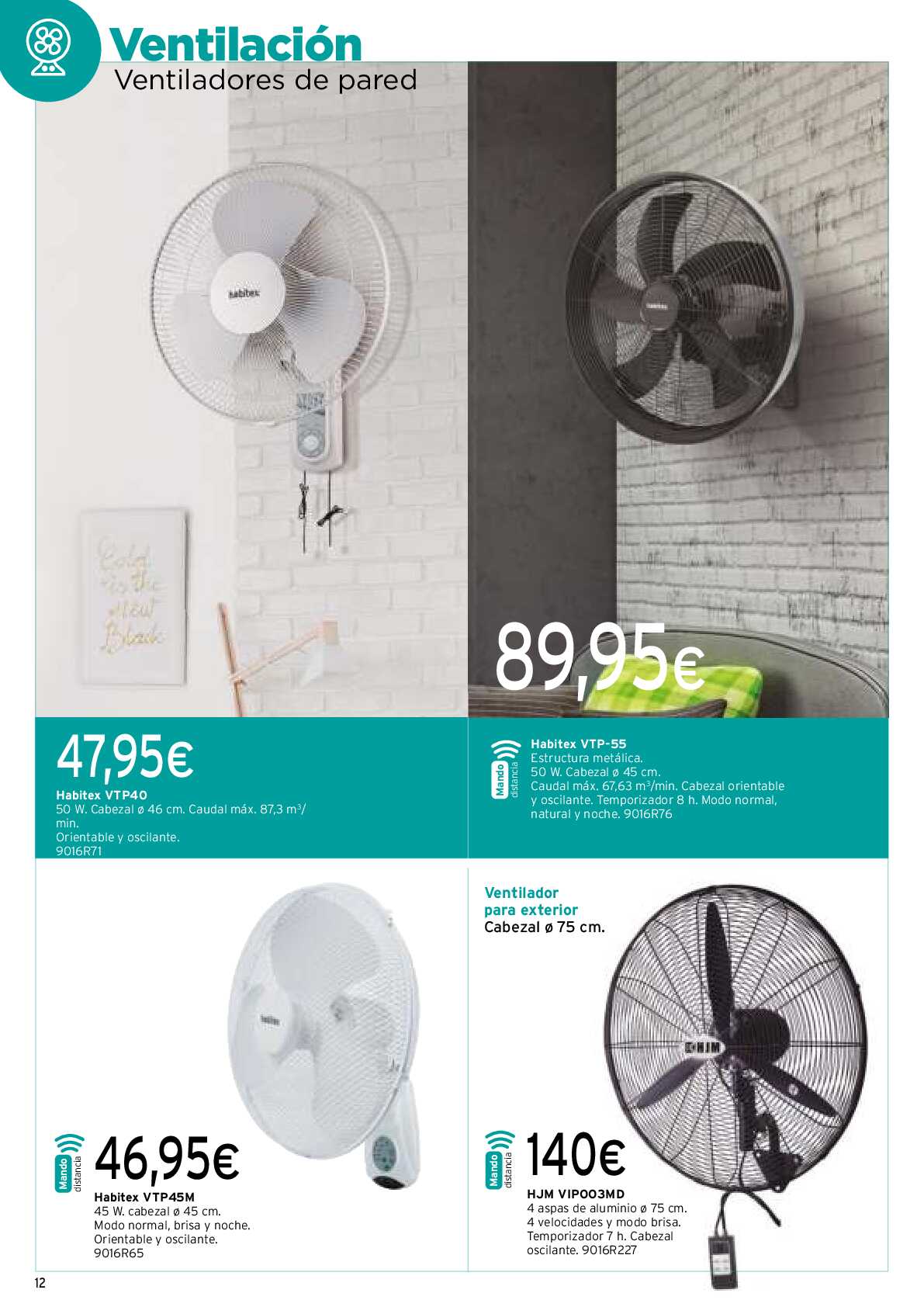 Folleto verano 2024 Cadena 88. Página 12