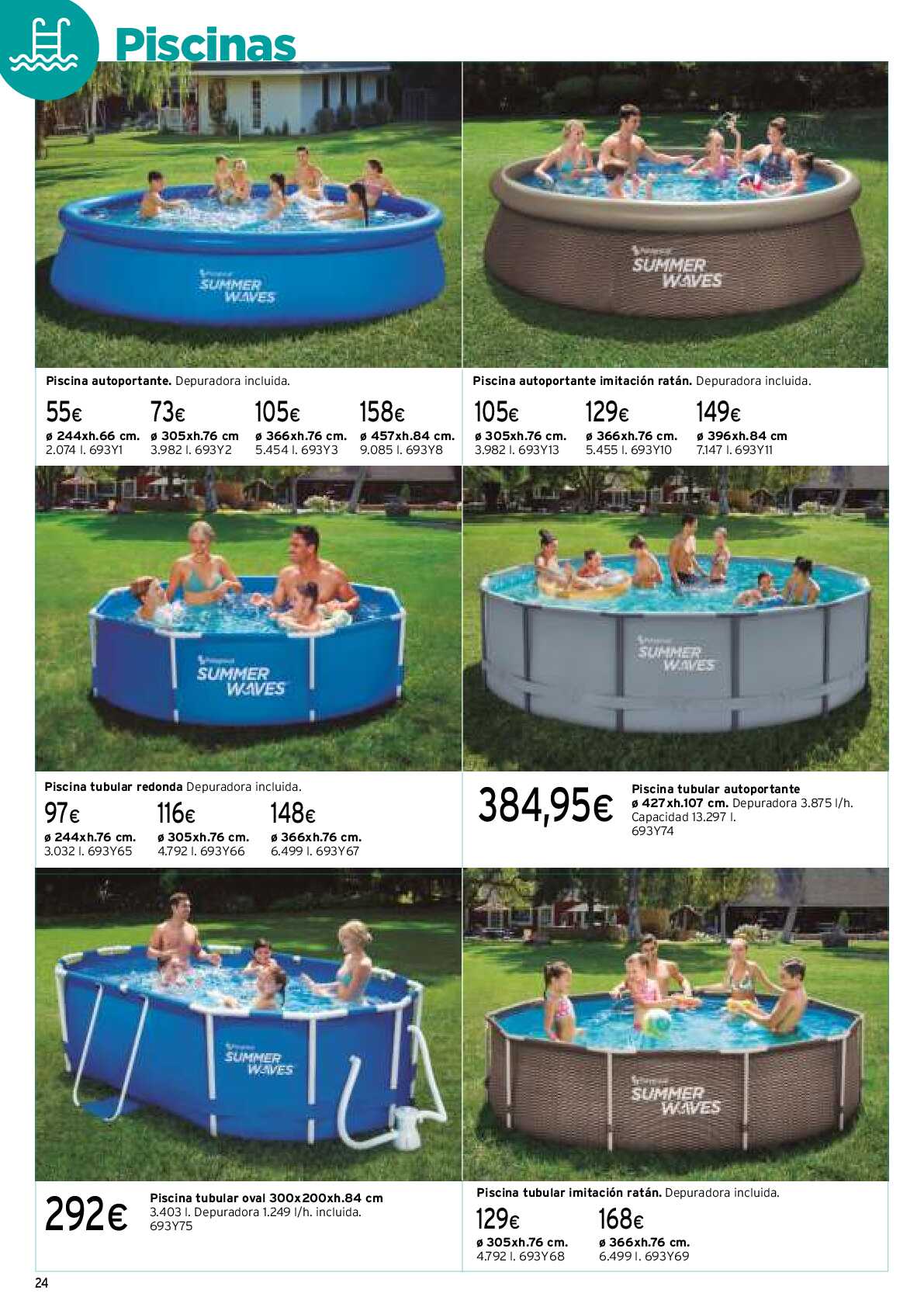 Folleto verano 2024 Cadena 88. Página 24