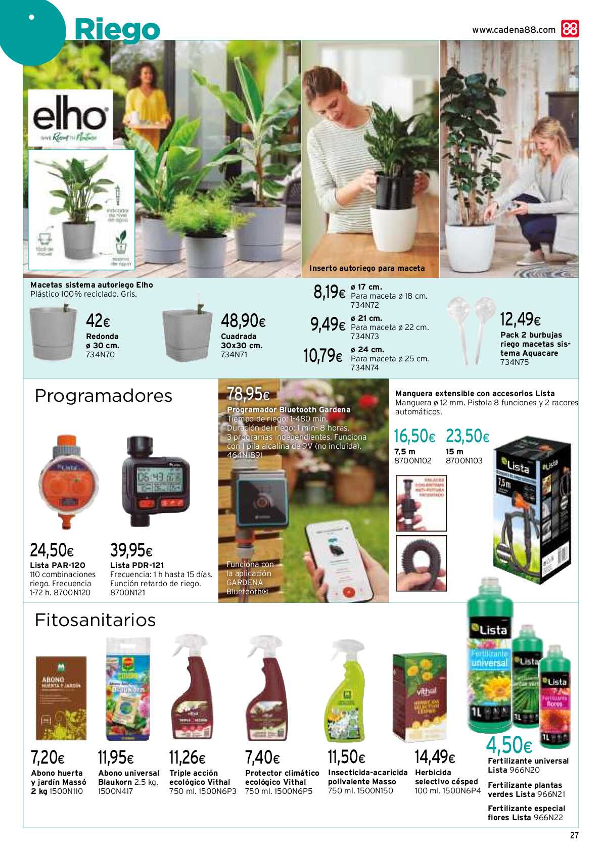 Folleto verano 2024 Cadena 88. Página 27