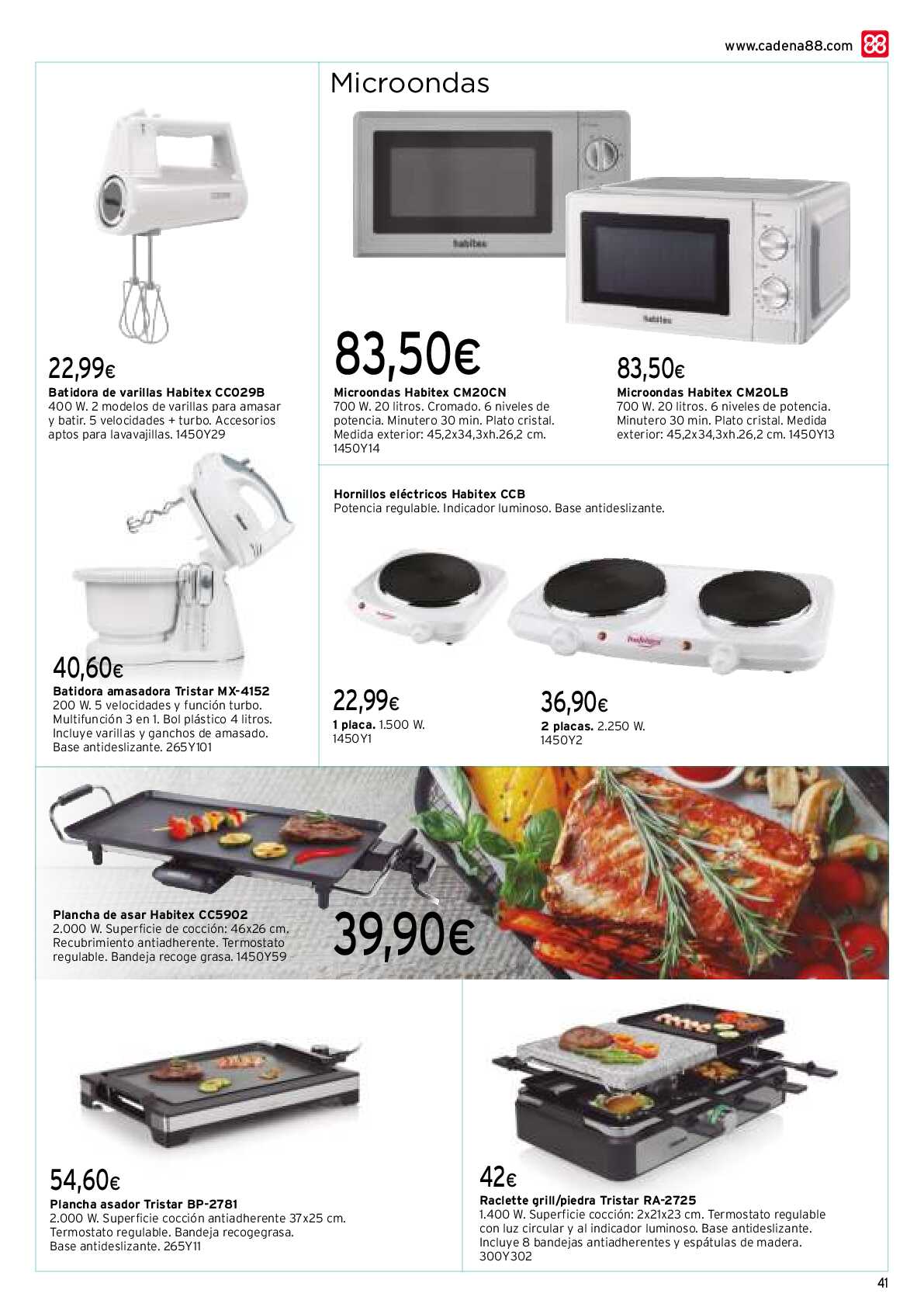 Folleto verano 2024 Cadena 88. Página 41