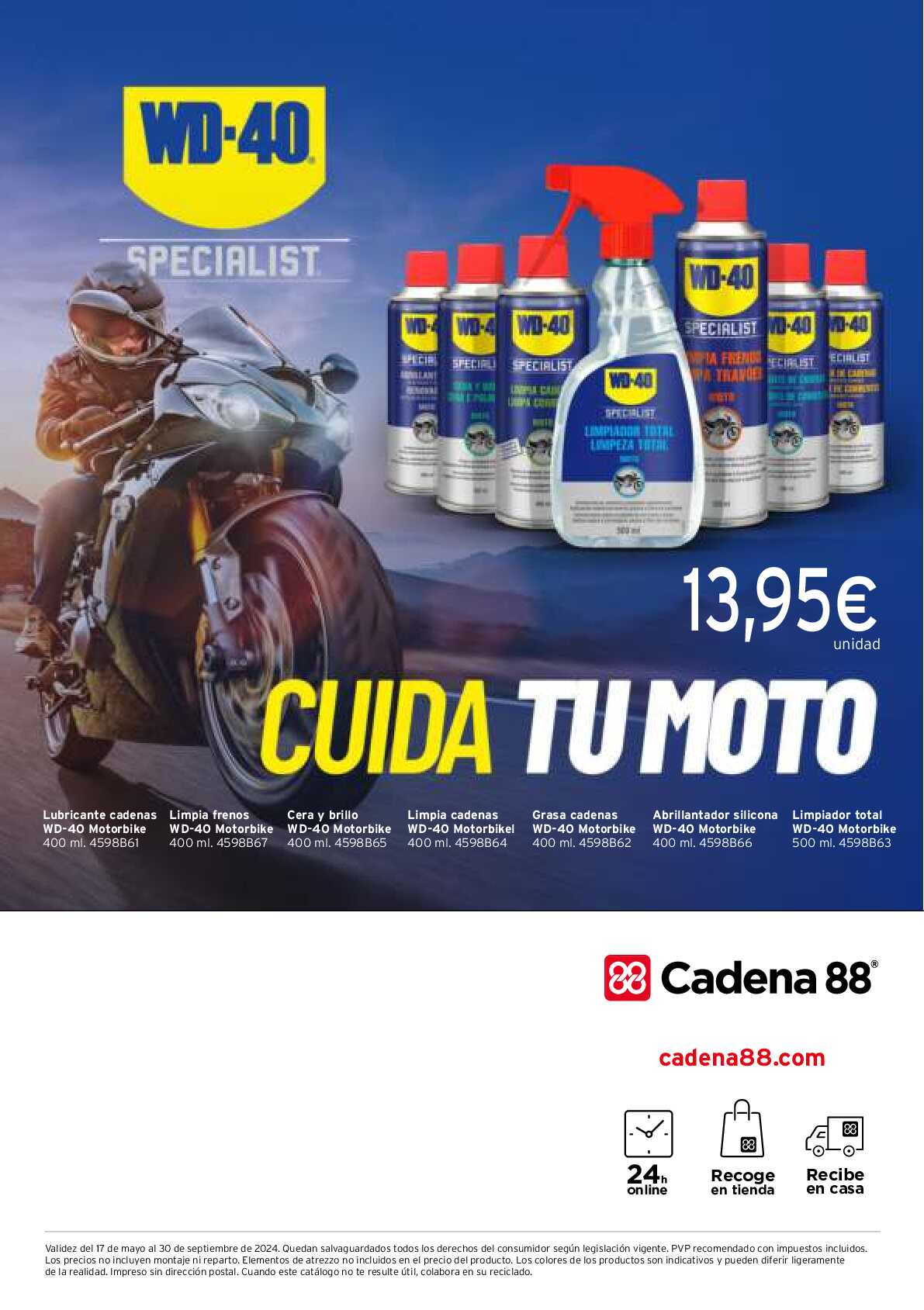 Folleto verano 2024 Cadena 88. Página 52