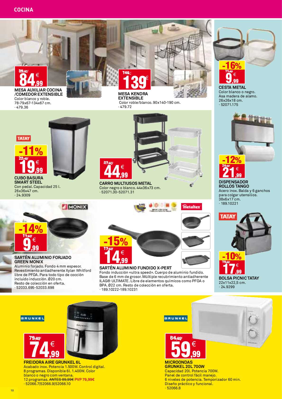Folleto hogar Bricoking. Página 10