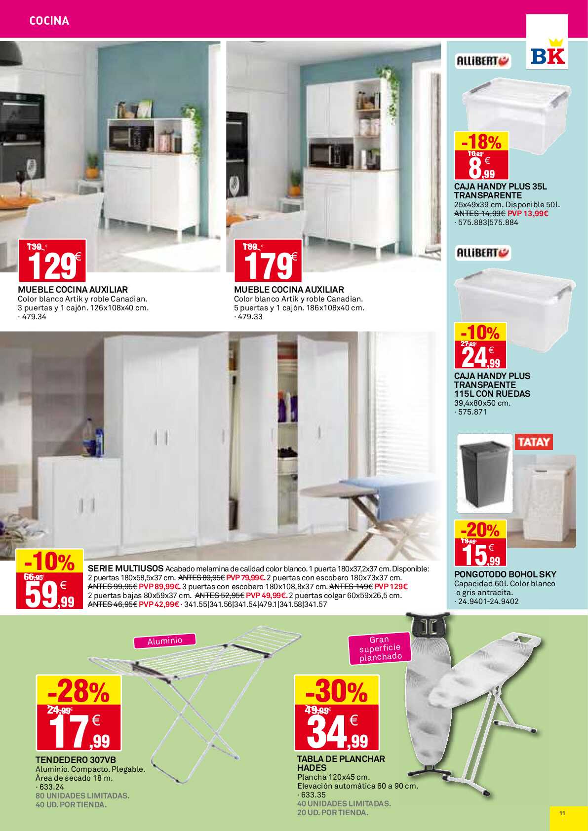 Folleto hogar Bricoking. Página 11