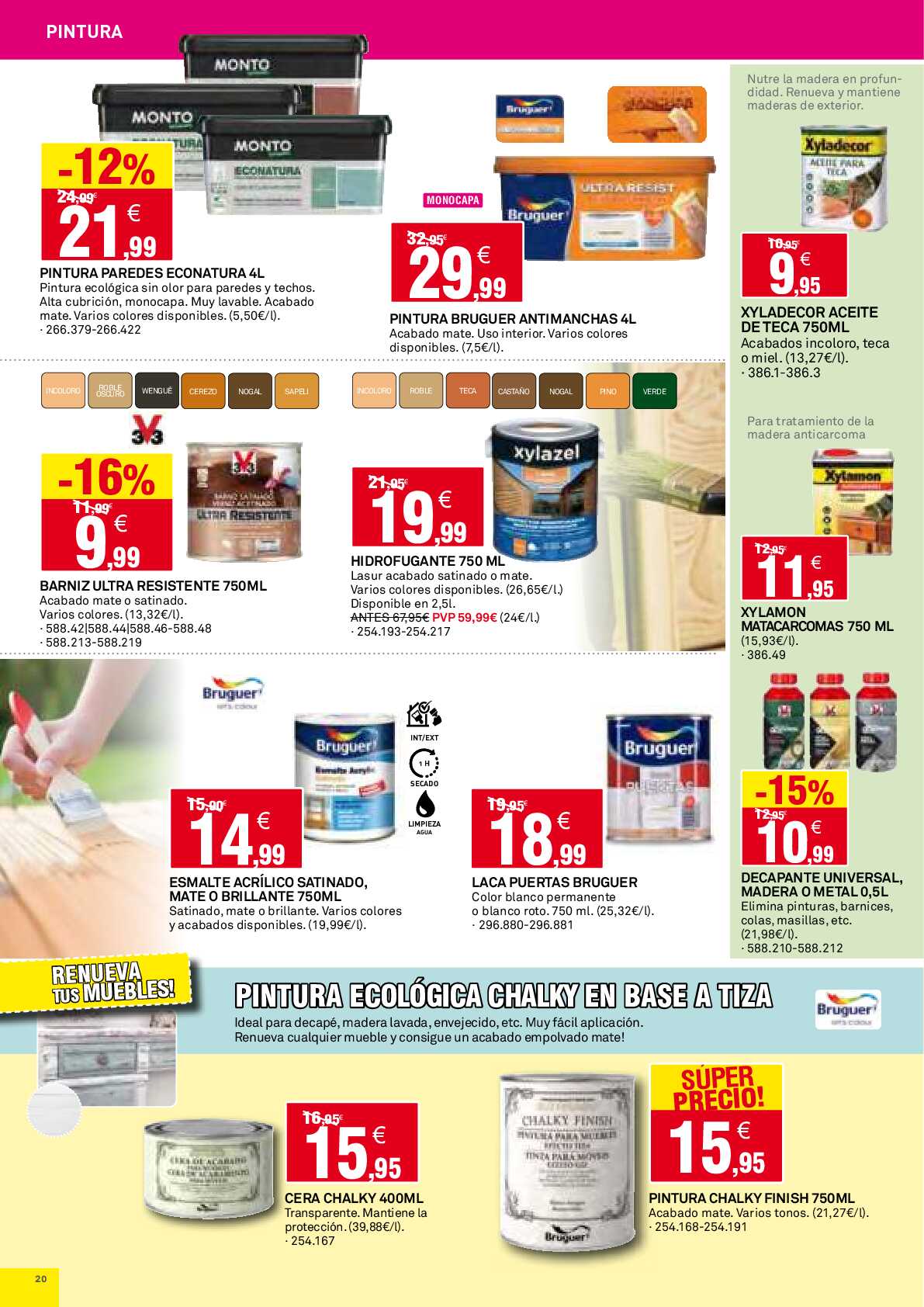 Folleto hogar Bricoking. Página 20