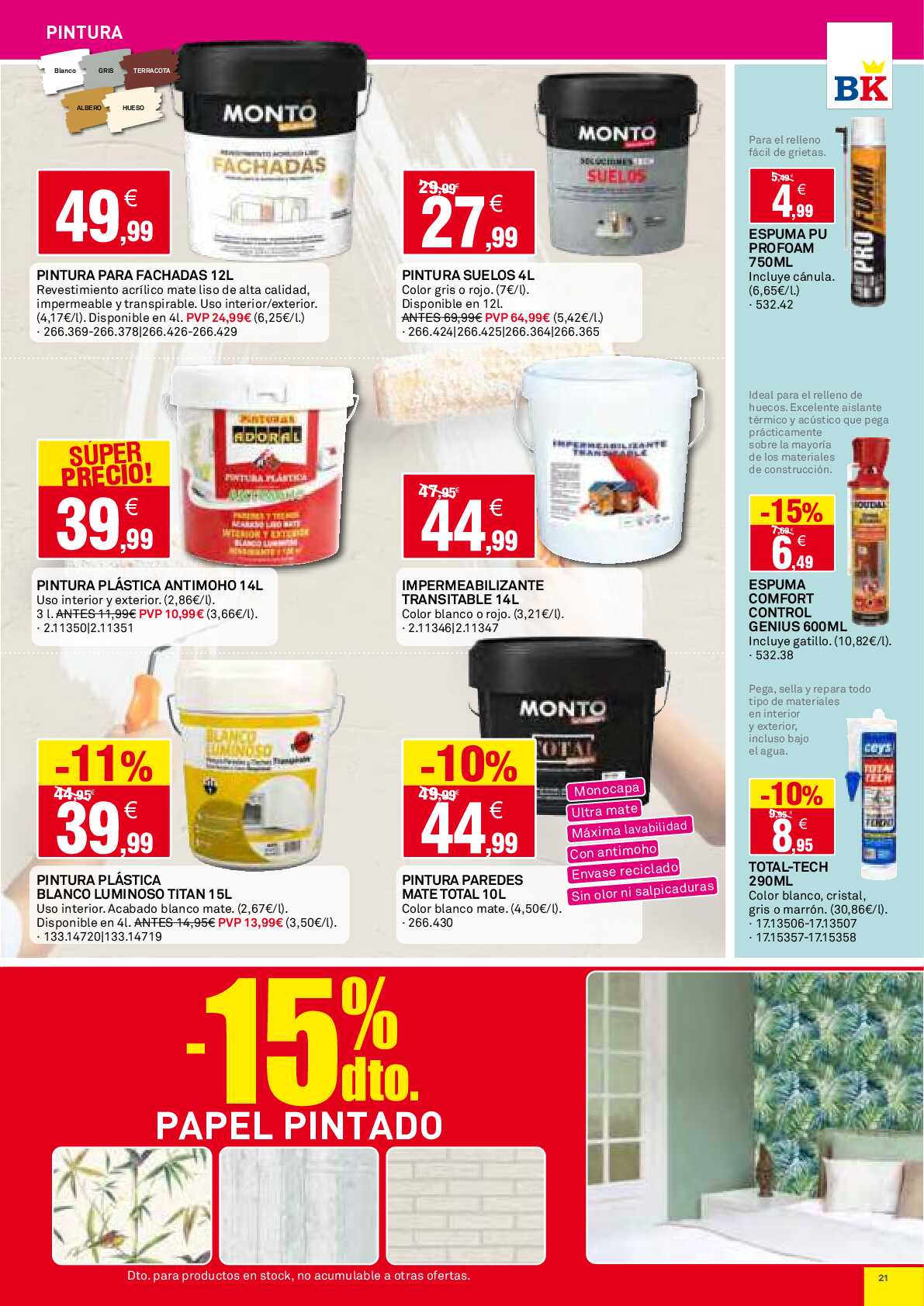 Folleto hogar Bricoking. Página 21