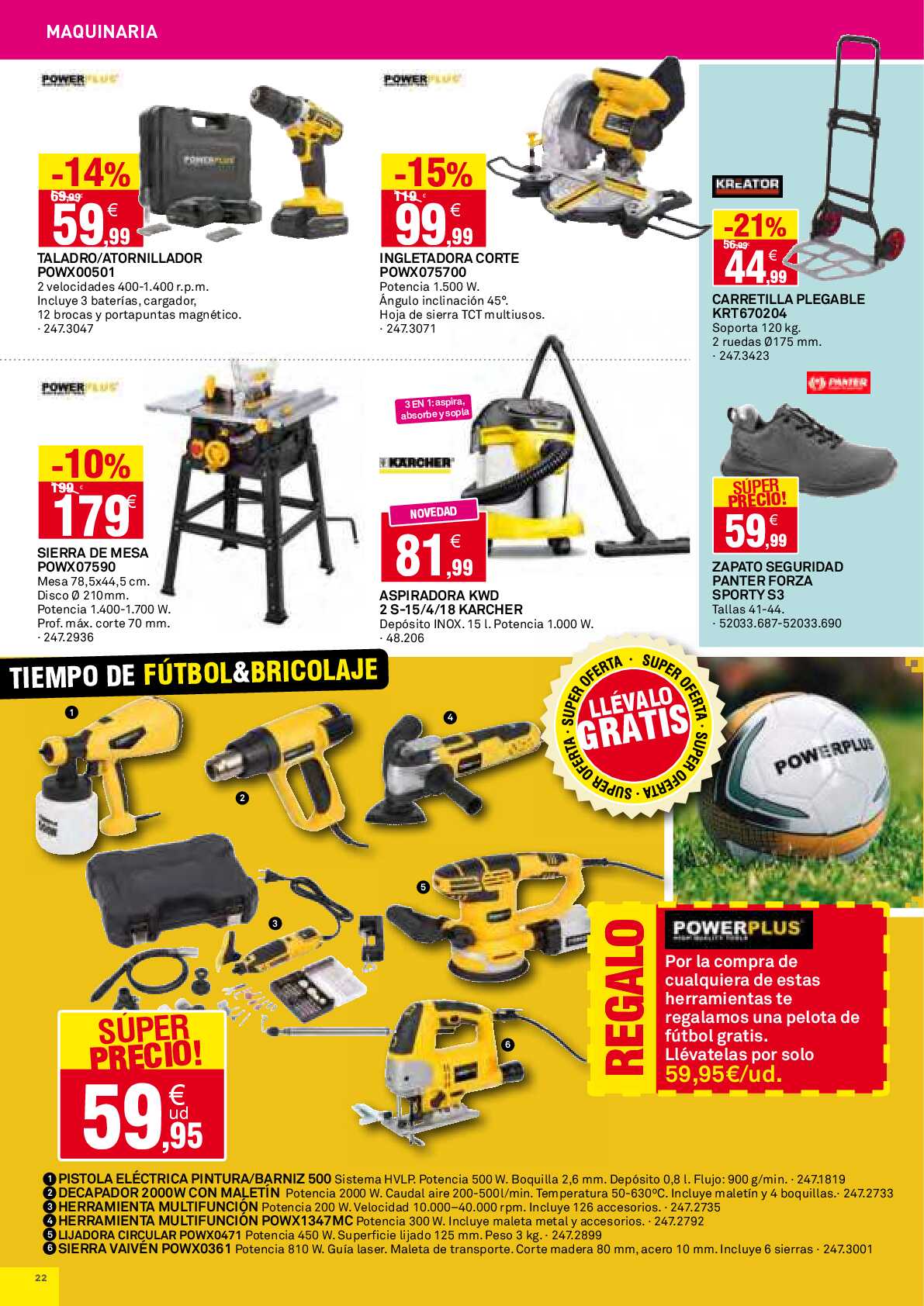 Folleto hogar Bricoking. Página 22