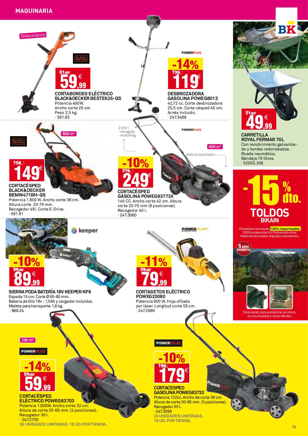 Folleto hogar Bricoking. Página 23