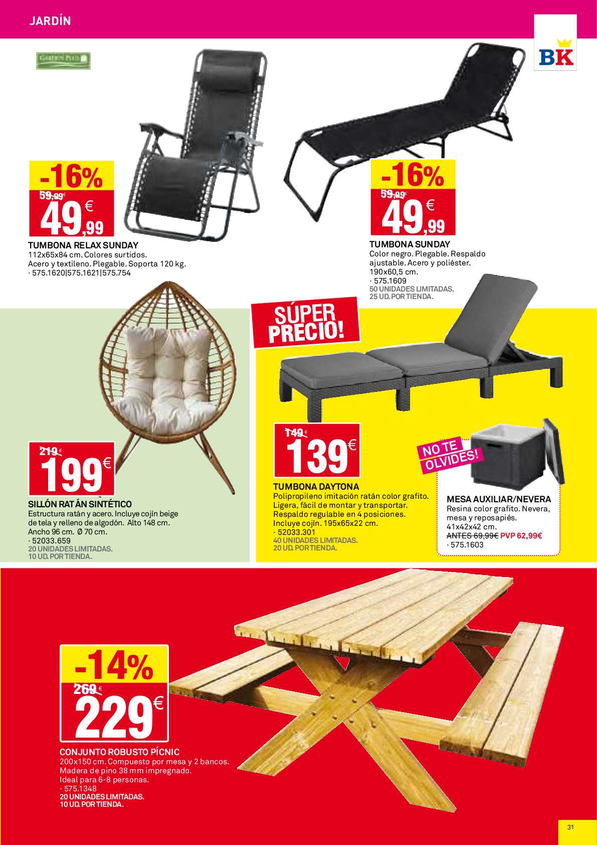 Folleto hogar Bricoking. Página 31