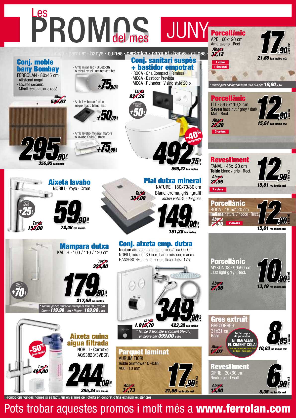 Promociones junio Ferrolan. Página 01