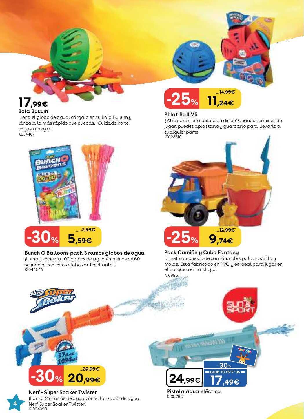 Juguetes fin de curso Toys R Us. Página 04