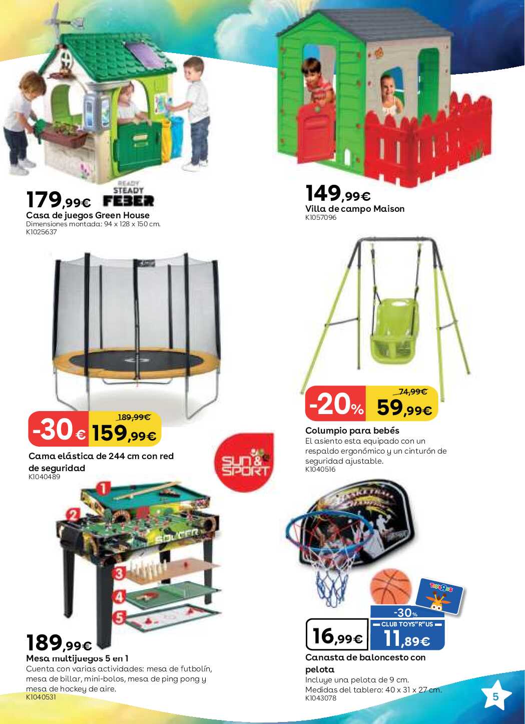 Juguetes fin de curso Toys R Us. Página 05