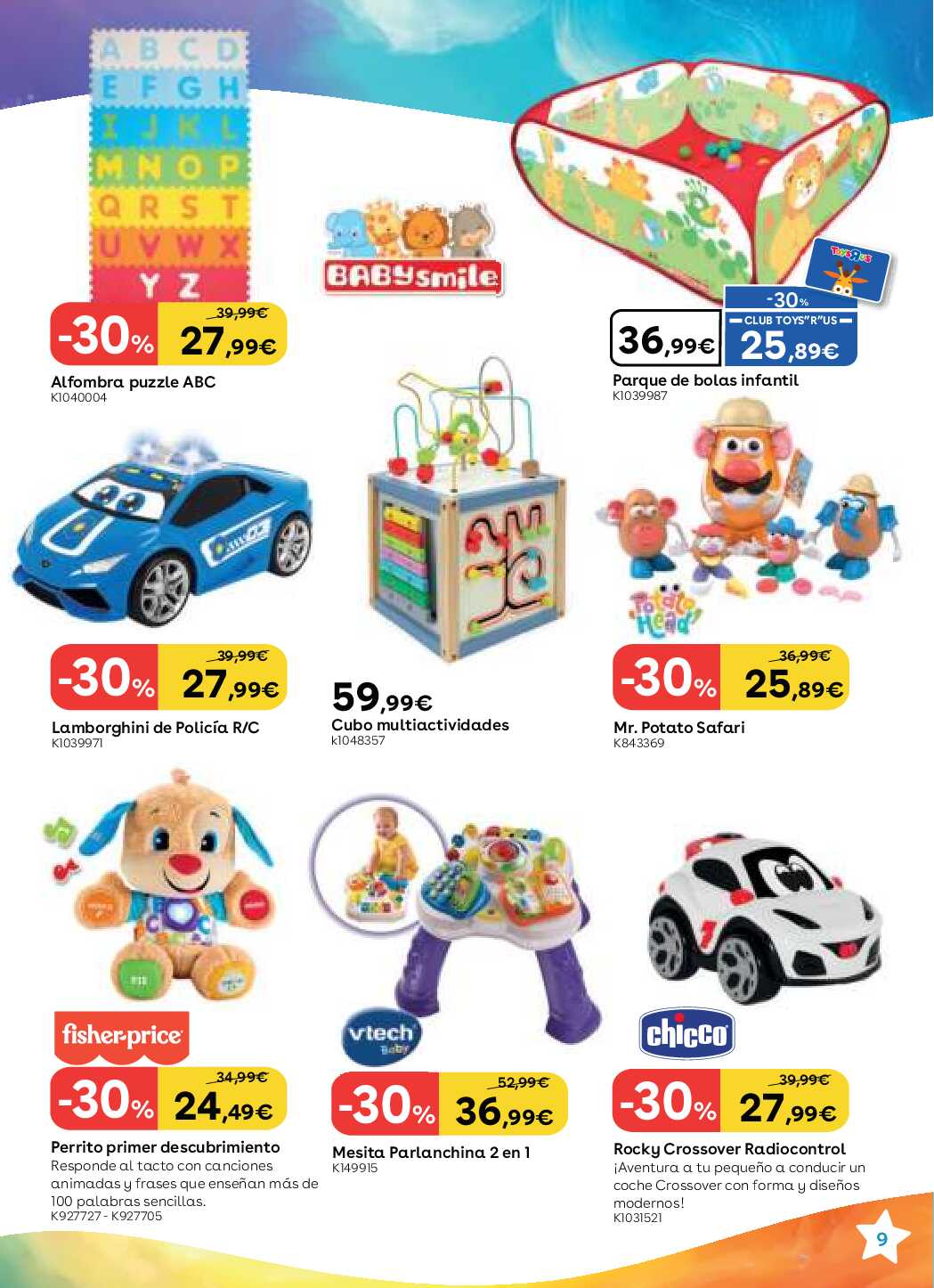 Juguetes fin de curso Toys R Us. Página 09