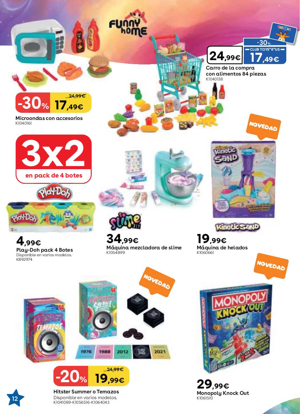 Juguetes fin de curso Toys R Us. Página 12