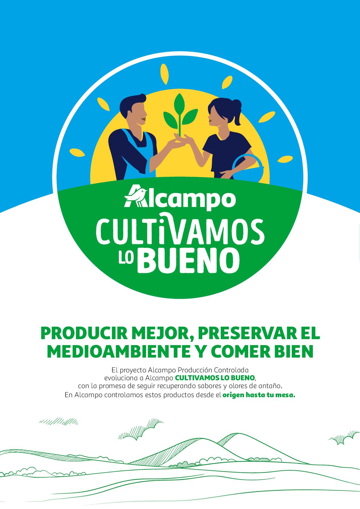 Cultivamos lo bueno Alcampo. Página 01
