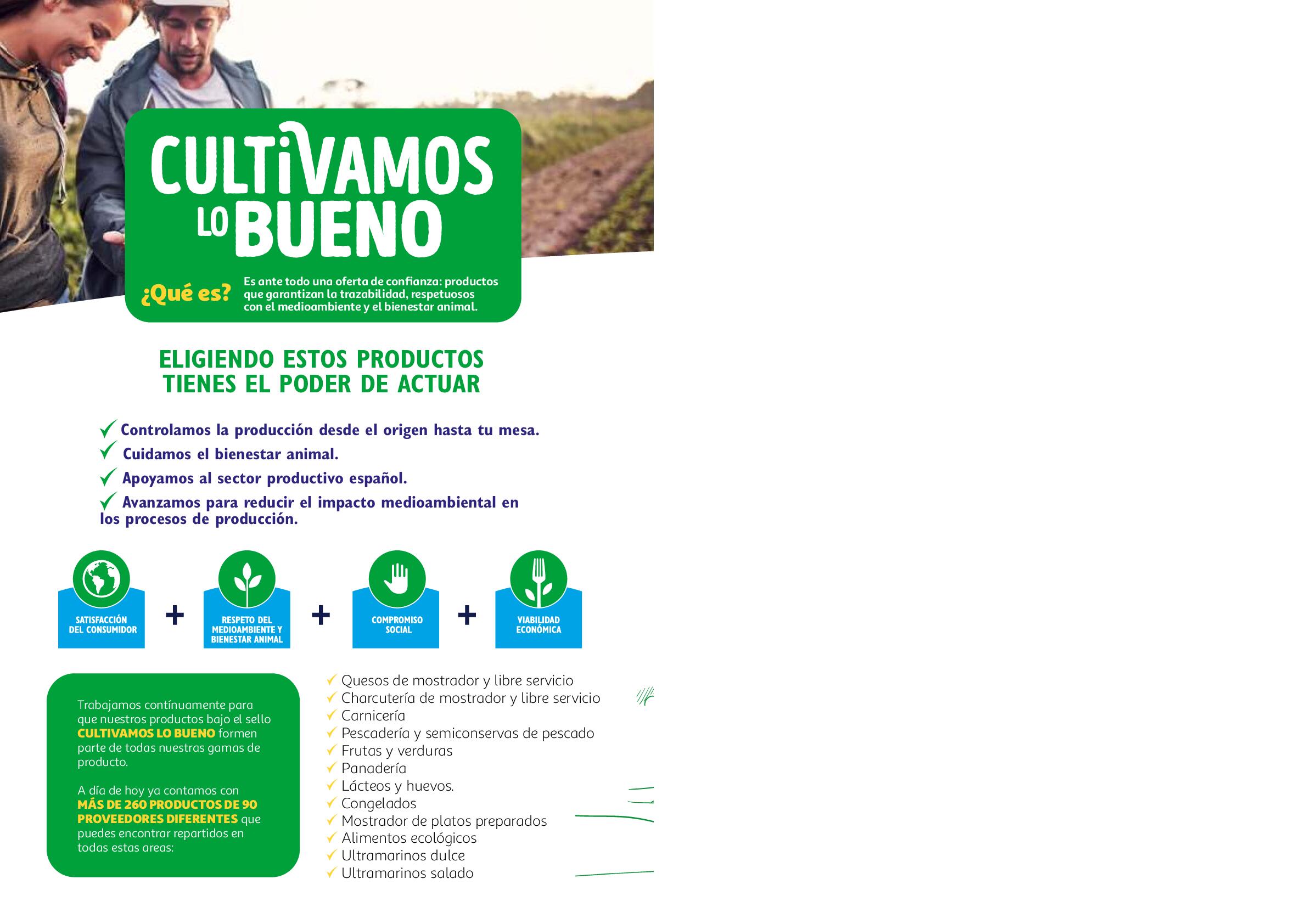 Cultivamos lo bueno Alcampo. Página 02