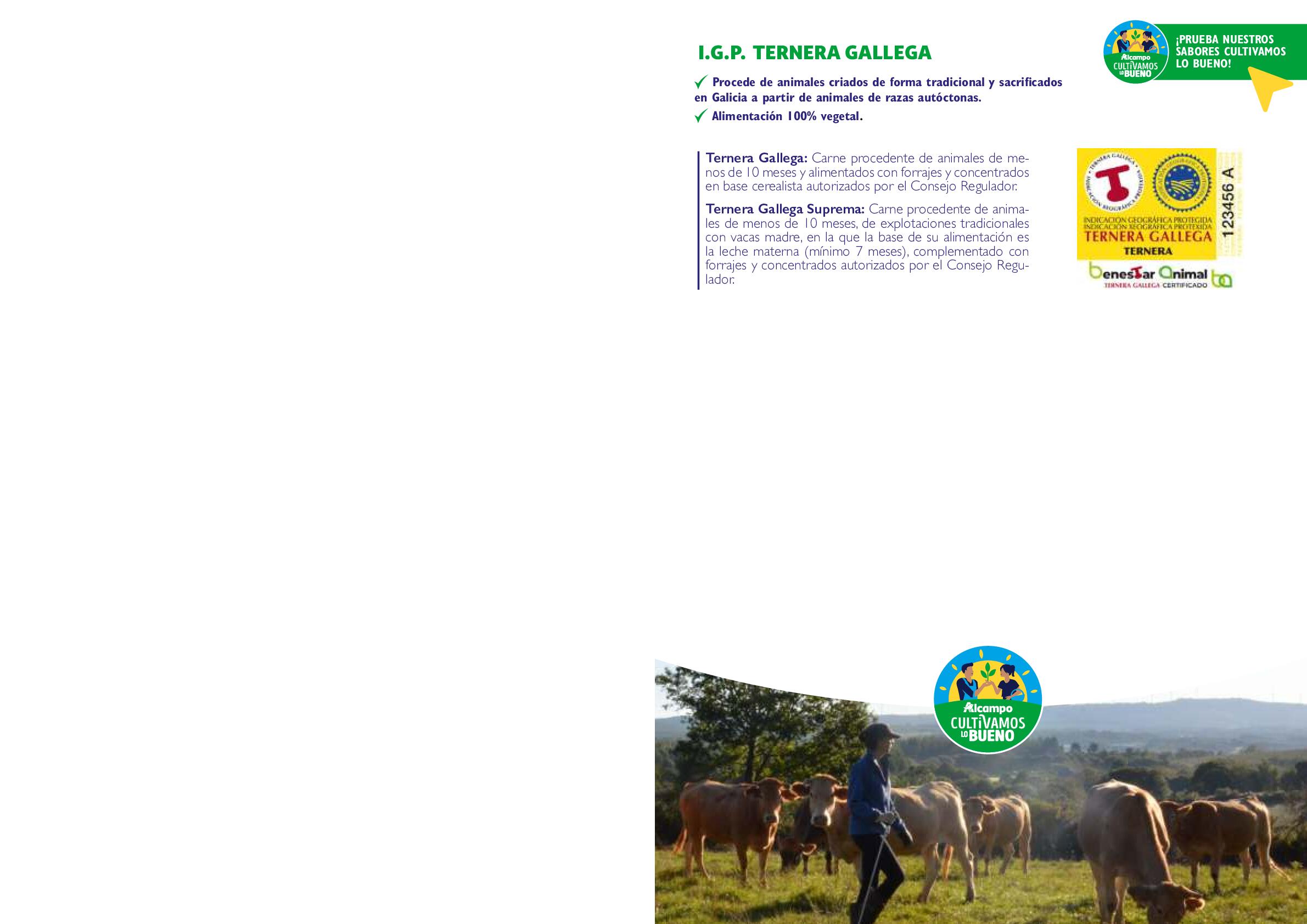 Cultivamos lo bueno Alcampo. Página 05