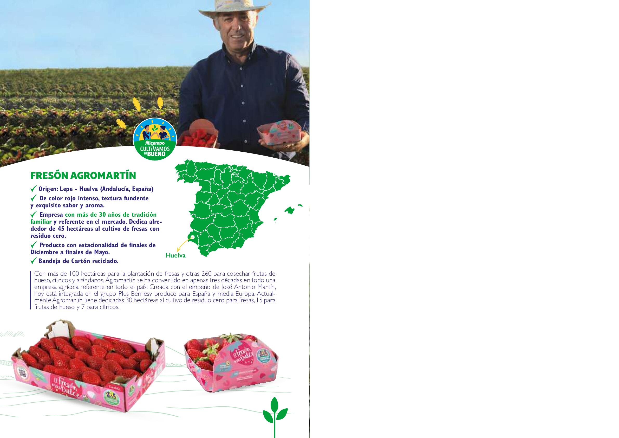 Cultivamos lo bueno Alcampo. Página 30