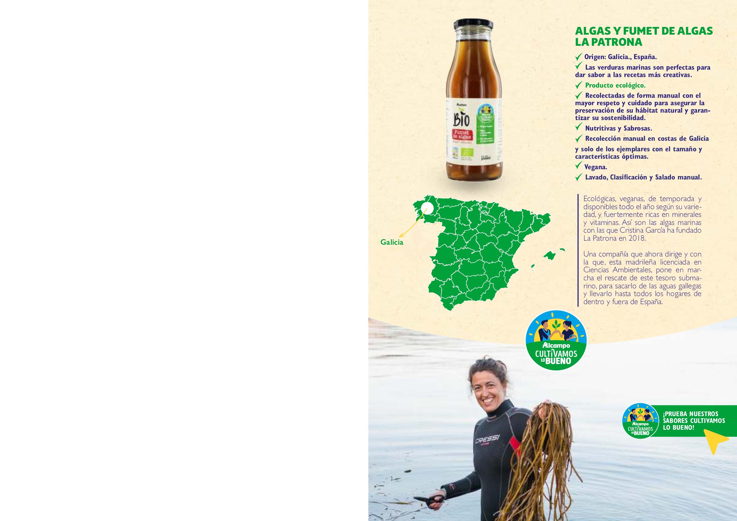 Cultivamos lo bueno Alcampo. Página 50