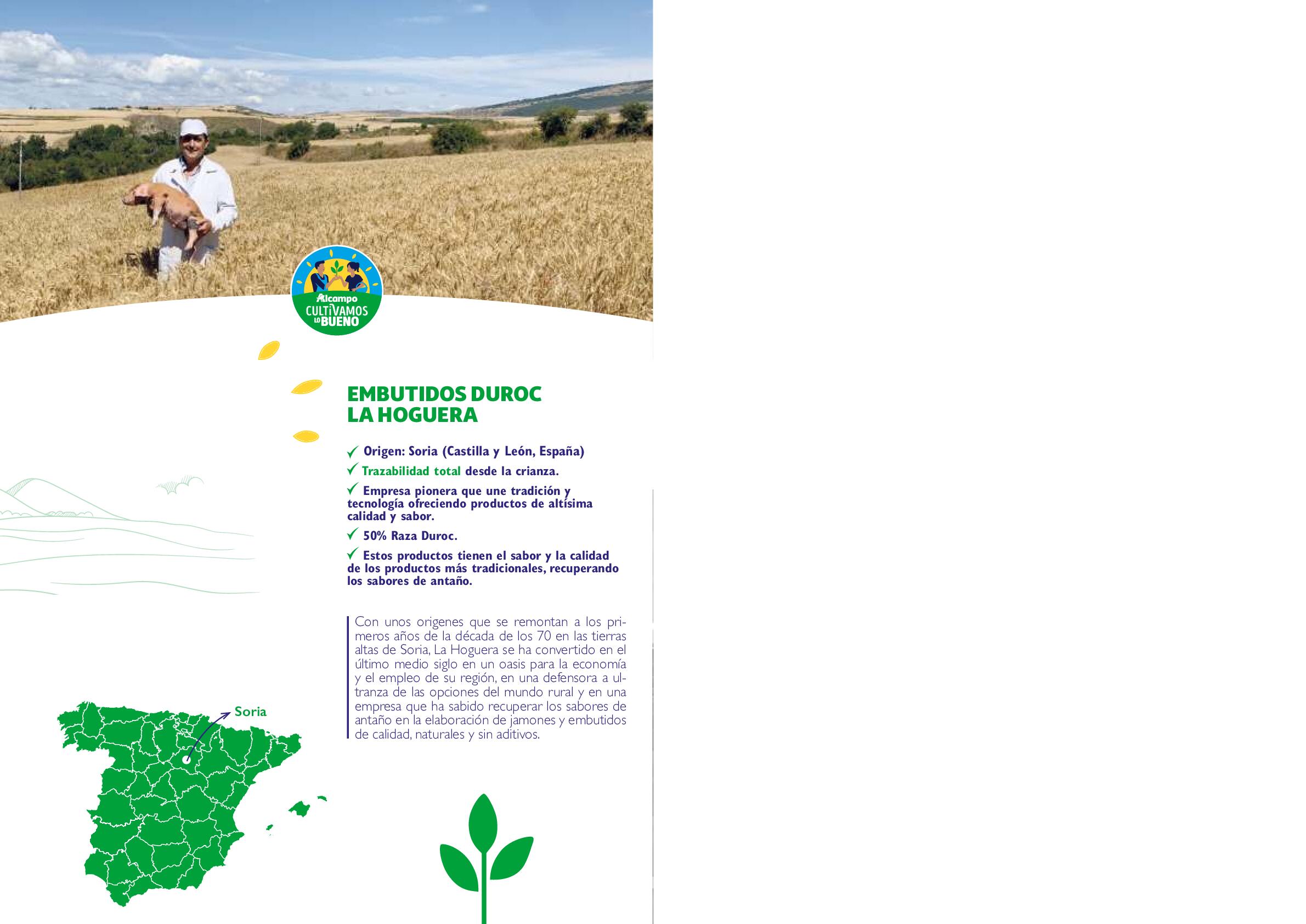 Cultivamos lo bueno Alcampo. Página 55