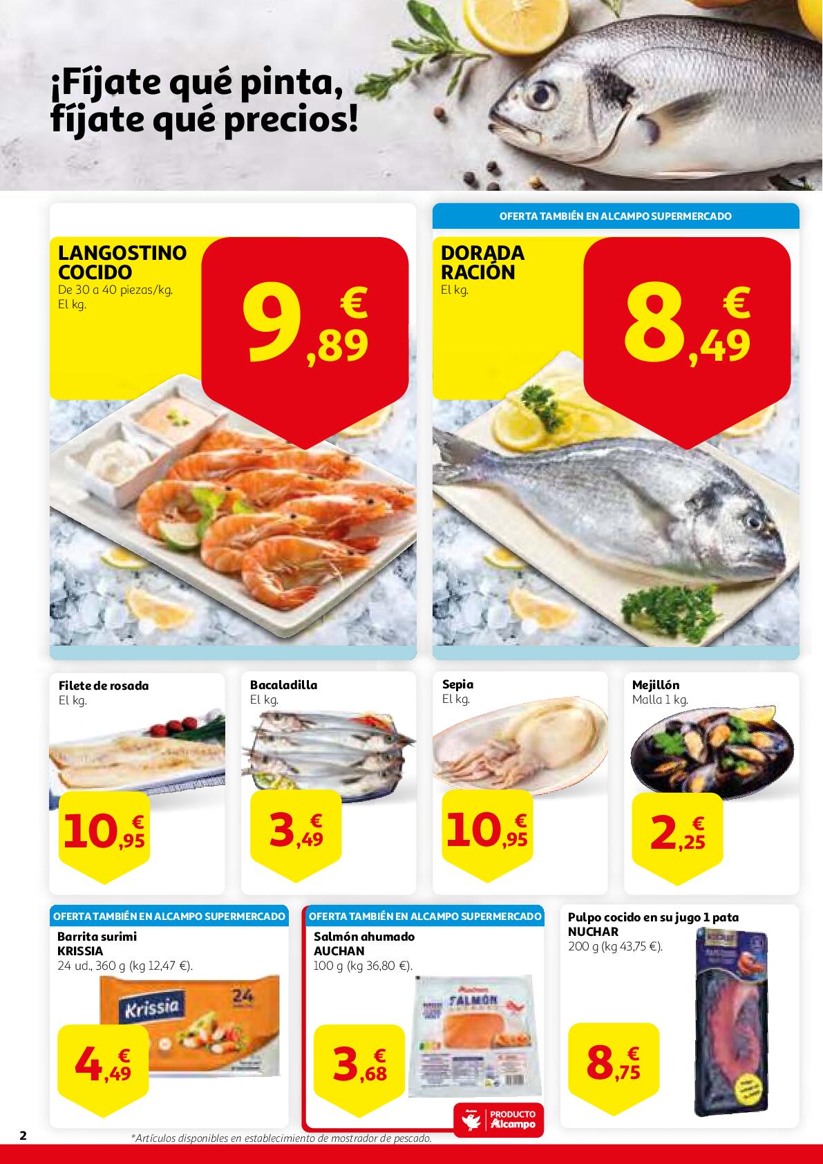 Gana en ahorro Alcampo. Página 02