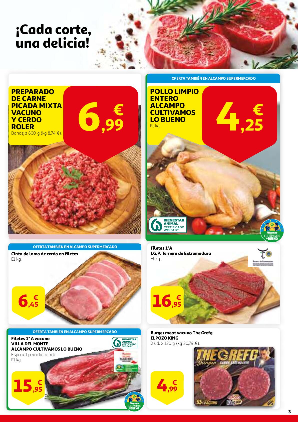 Gana en ahorro Alcampo. Página 03