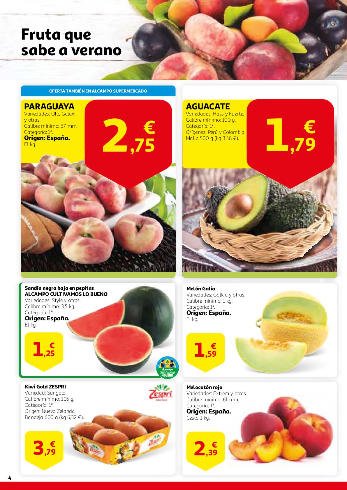 Gana en ahorro Alcampo. Página 04
